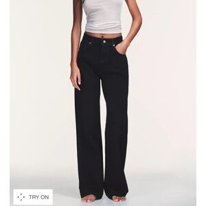 Zara Charcoal Full-Length Jeans